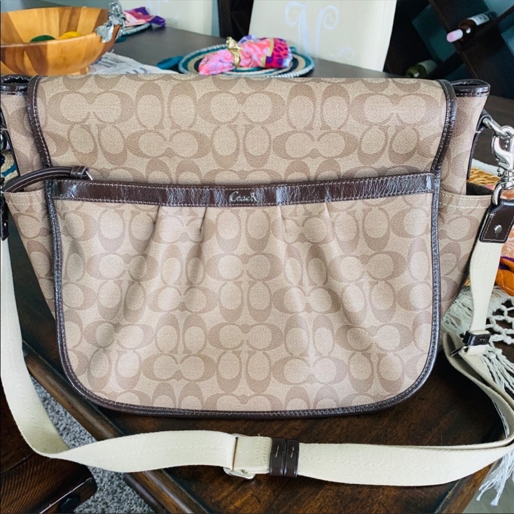 COACH diaper bag